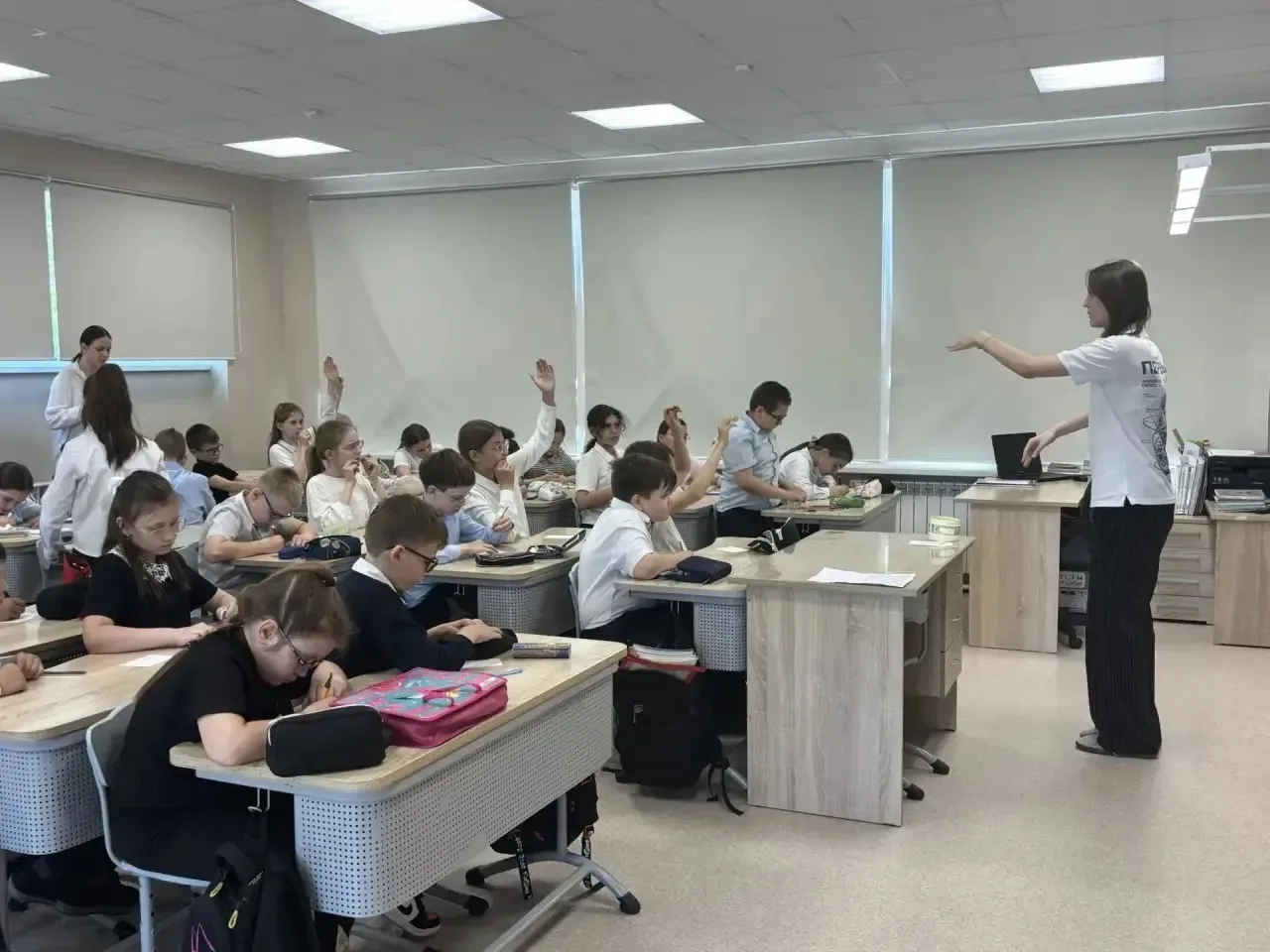 ✨"5 касаний" Орлят России с Движением Первых✨  💥Активисты нашего первичного отделения под руководств