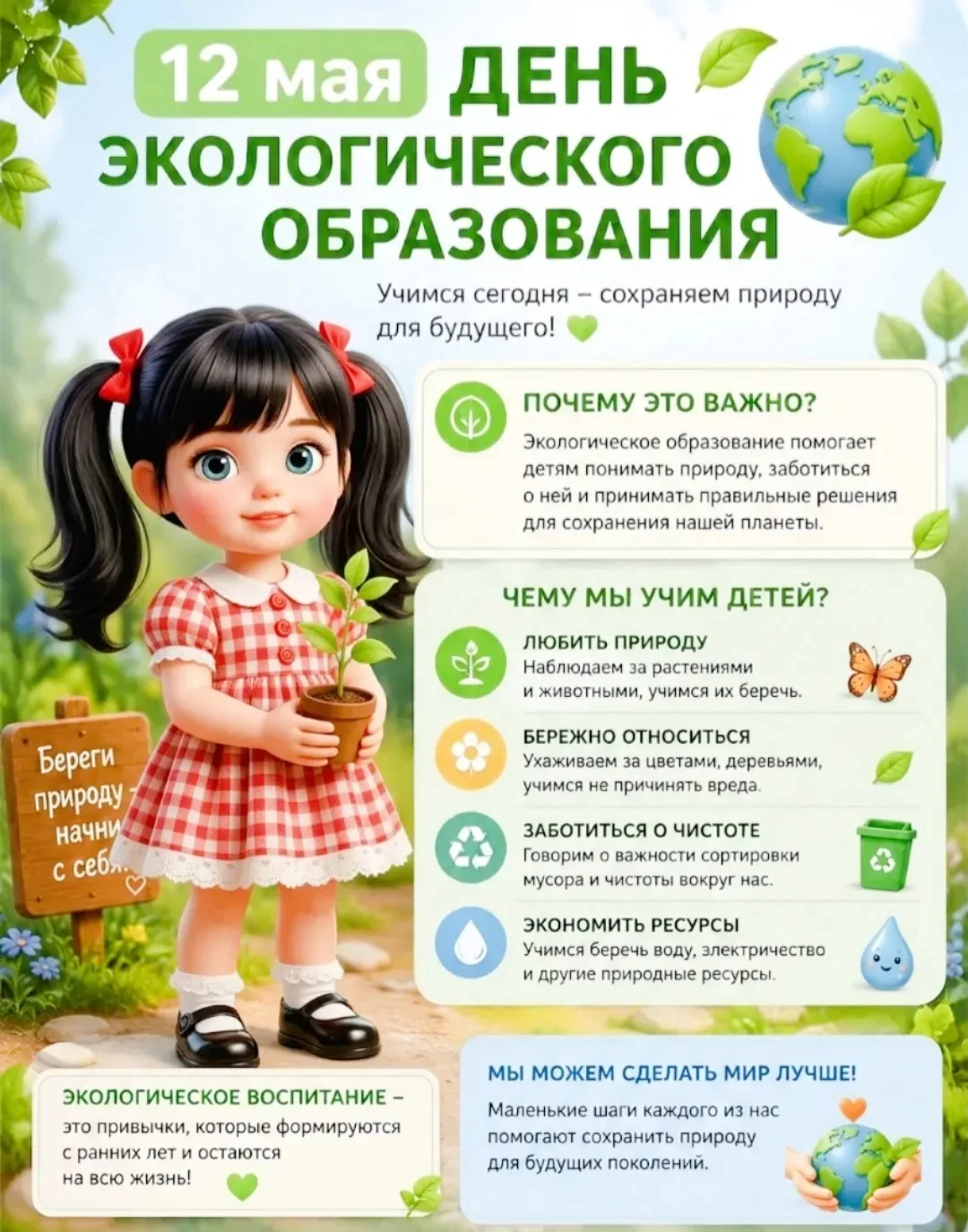 🌿 12 мая — День экологического образования 🌿