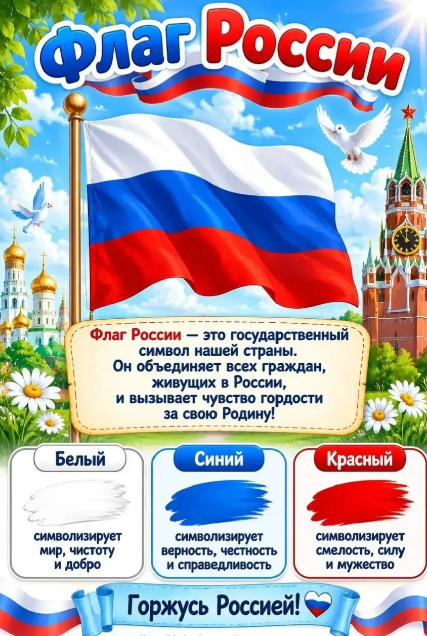 ✨️Белый – облако большое,