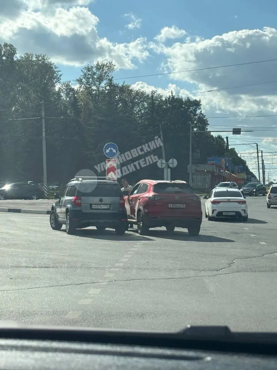 ДТП на Пушкаревском кольце