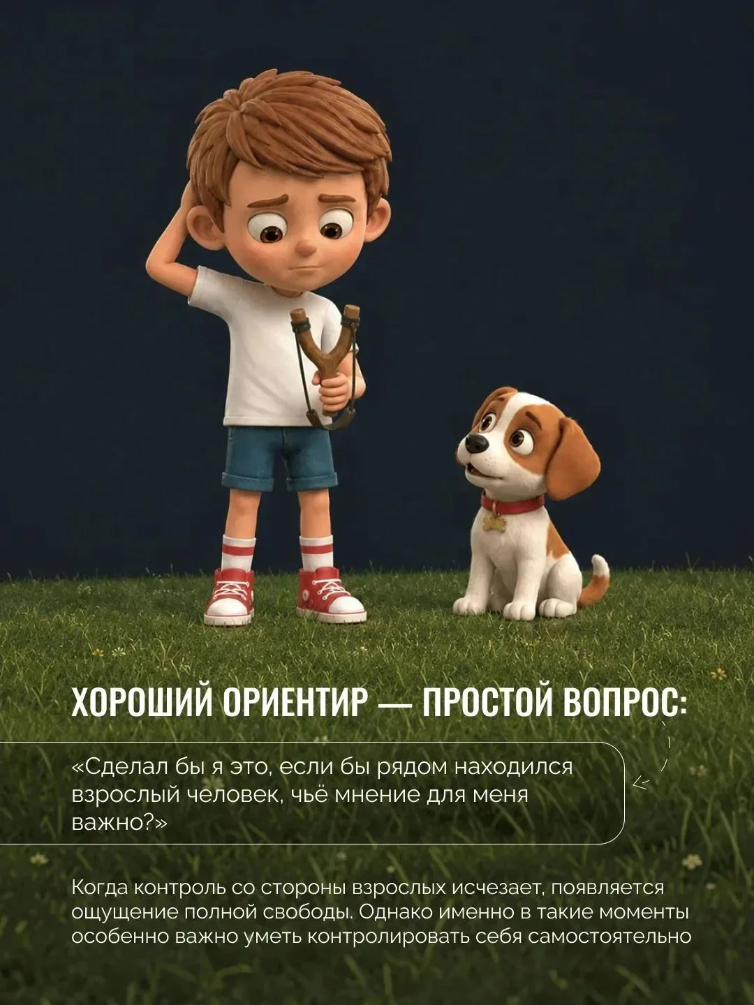 🙏 Самый важный урок, который родители могут дать детям, — невозможно быть рядом всегда.