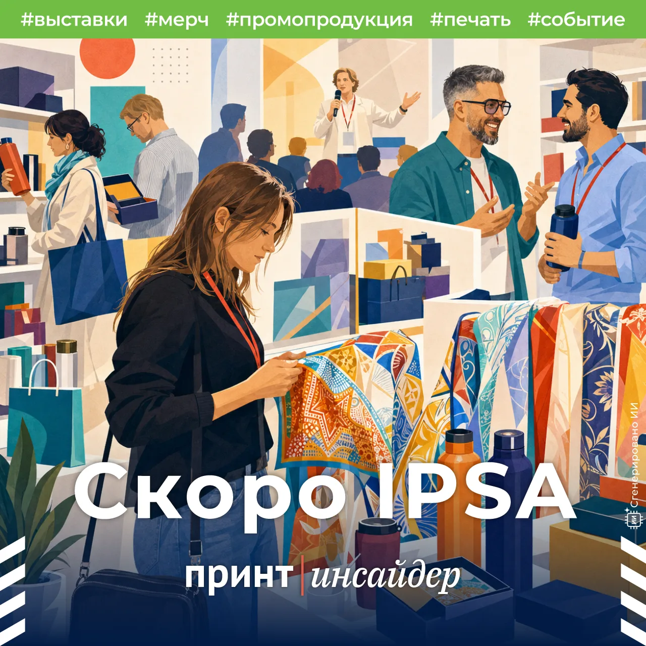 IPSA 2026 соберёт более 330 производителей и поставщиков промопродукции