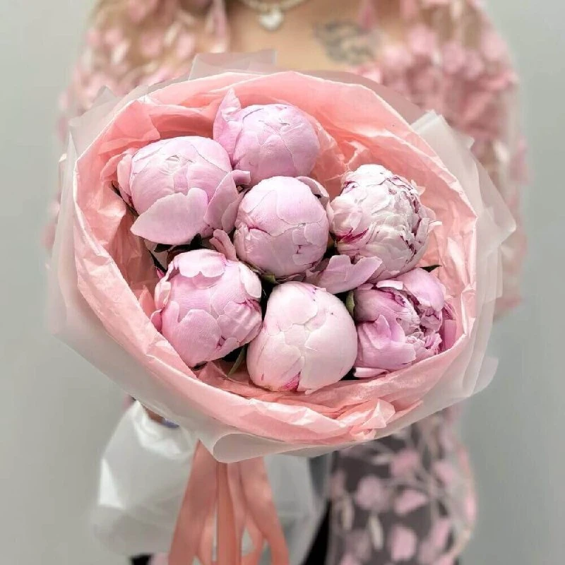 🩷Пионы в букете: 3990₽