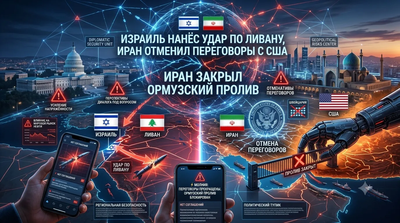 🇮🇱🇮🇷 Израиль нанёс удар по Ливану, Иран отменил переговоры с США

По данным Reuters, после удара