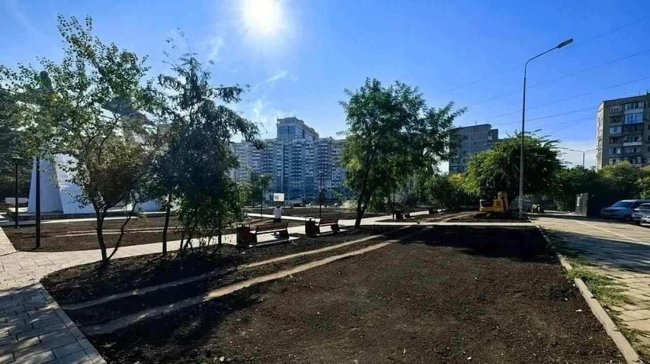 Три сквера в Краснодаре обещают благоустроить до ноября