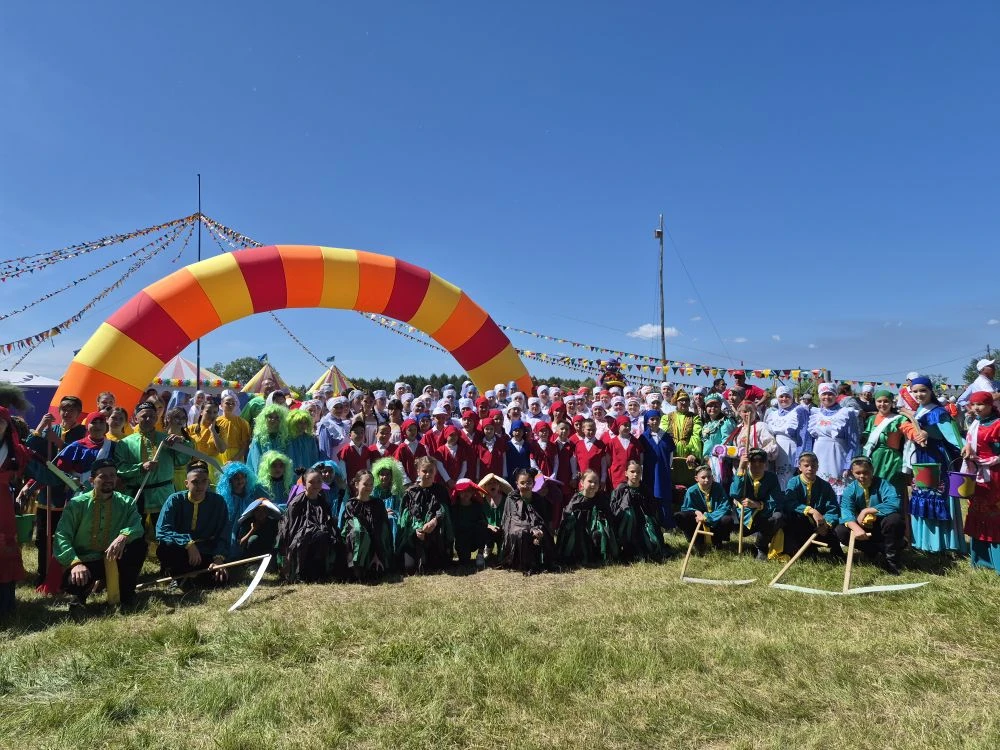 🌾🎉Приняли участие в открытии районного Сабантуя — традиционного народного праздника о...