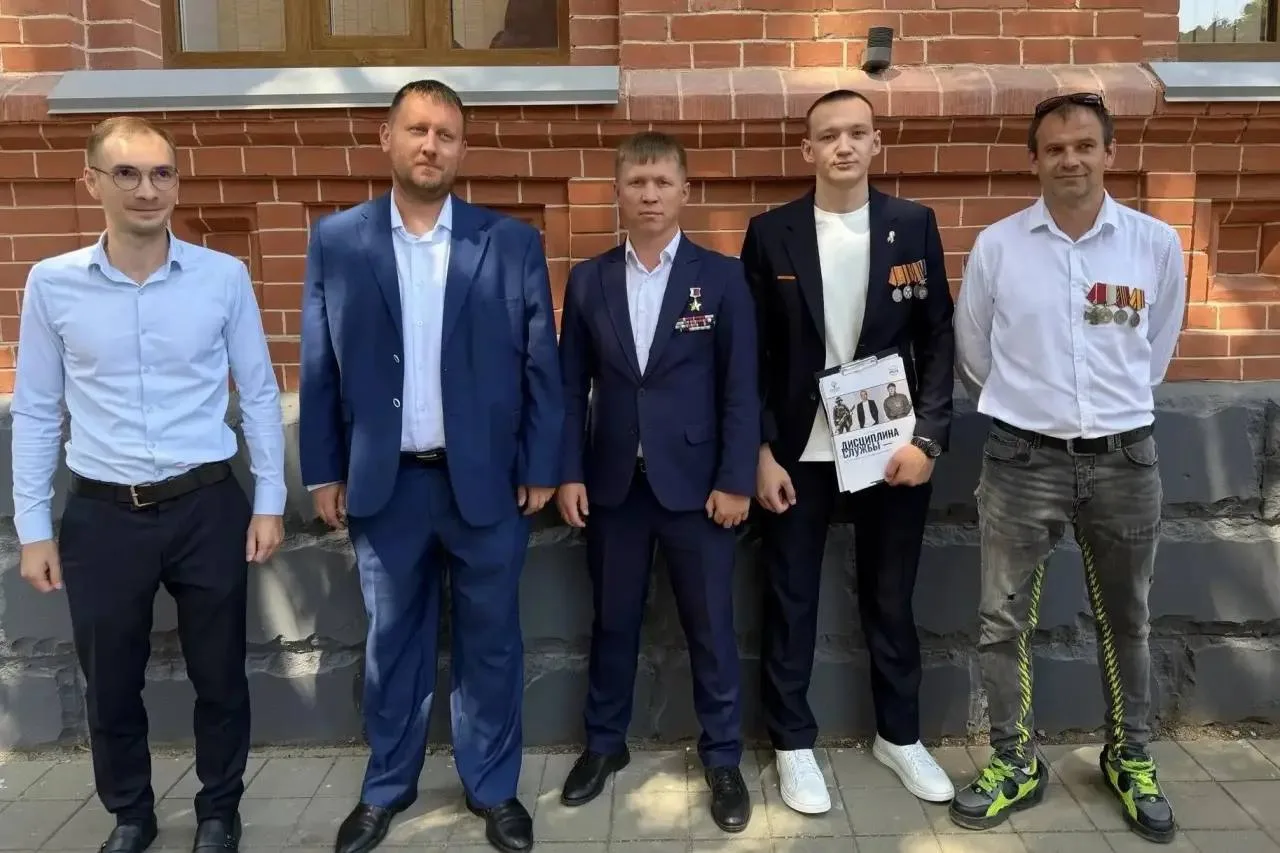 Участник Ассоциации ветеранов СВО из станицы Динской Краснодарского края Евгений Ноздра...