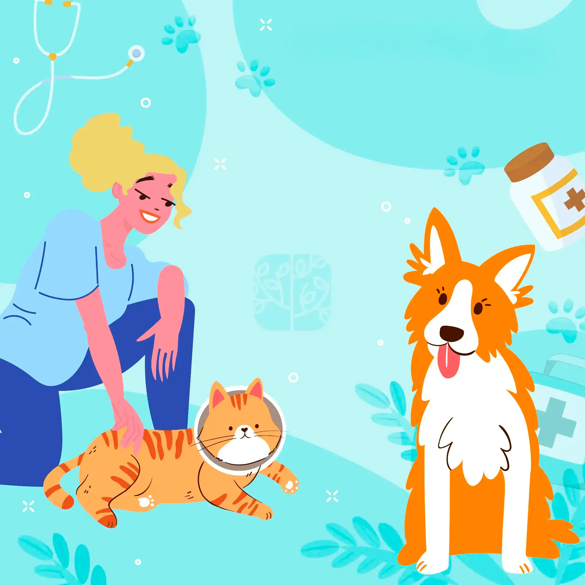 💜 Забота о питомцах рядом с домом
