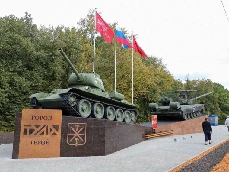 Сегодня открыли новый мемориал в тульском Заречье