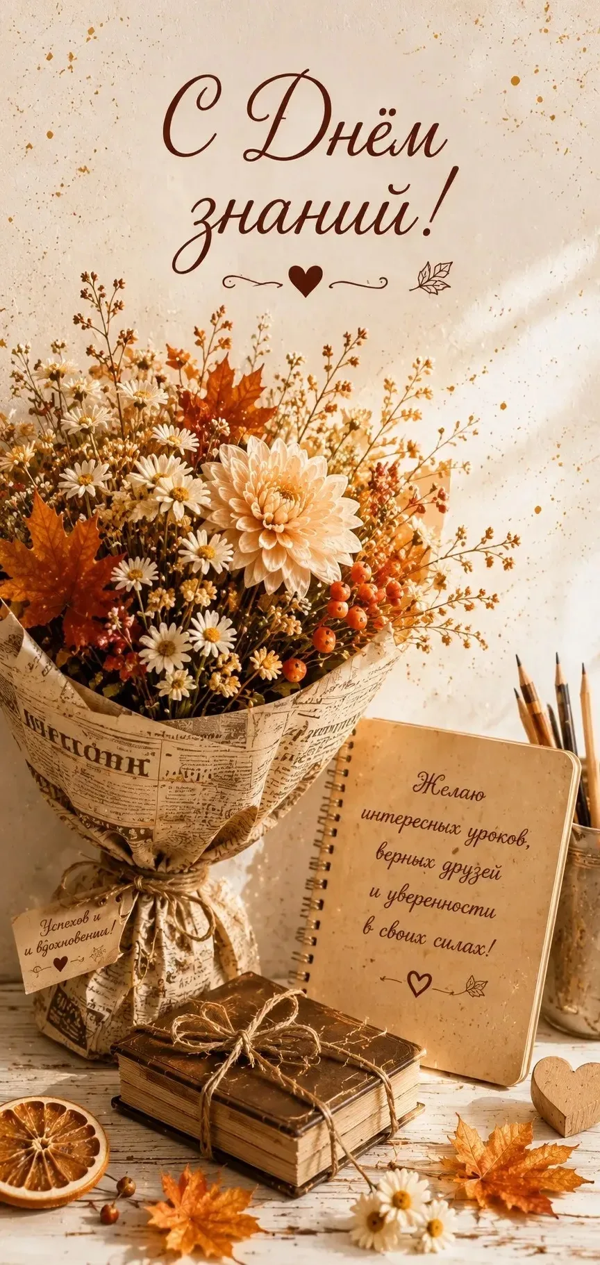 🍁 С 1 СЕНТЯБРЯ, ДОРОГИЕ! 📚✨