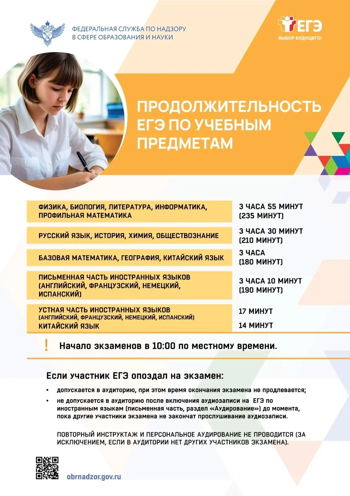 Уважаемые родители выпускников 11-х классов! ✅До начала экзаменационной кампании остаётся совсем нем