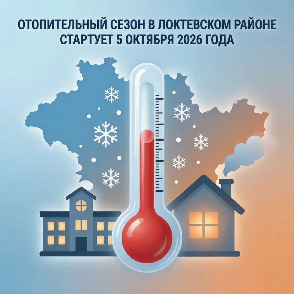 🌡 Отопительный сезон в Локтевском районе стартует 5 октября 2026 года