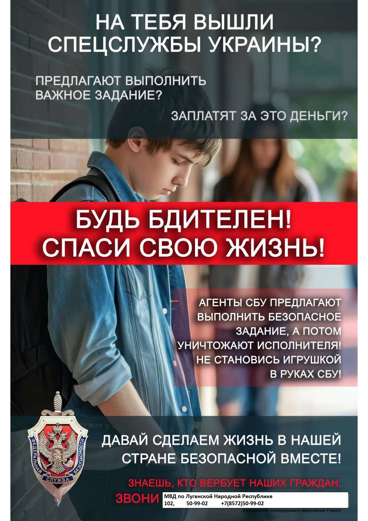 🚨 БУДЬ БДИТЕЛЕН! ТВОЯ ЖИЗНЬ В ТВОИХ РУКАХ! 🚨