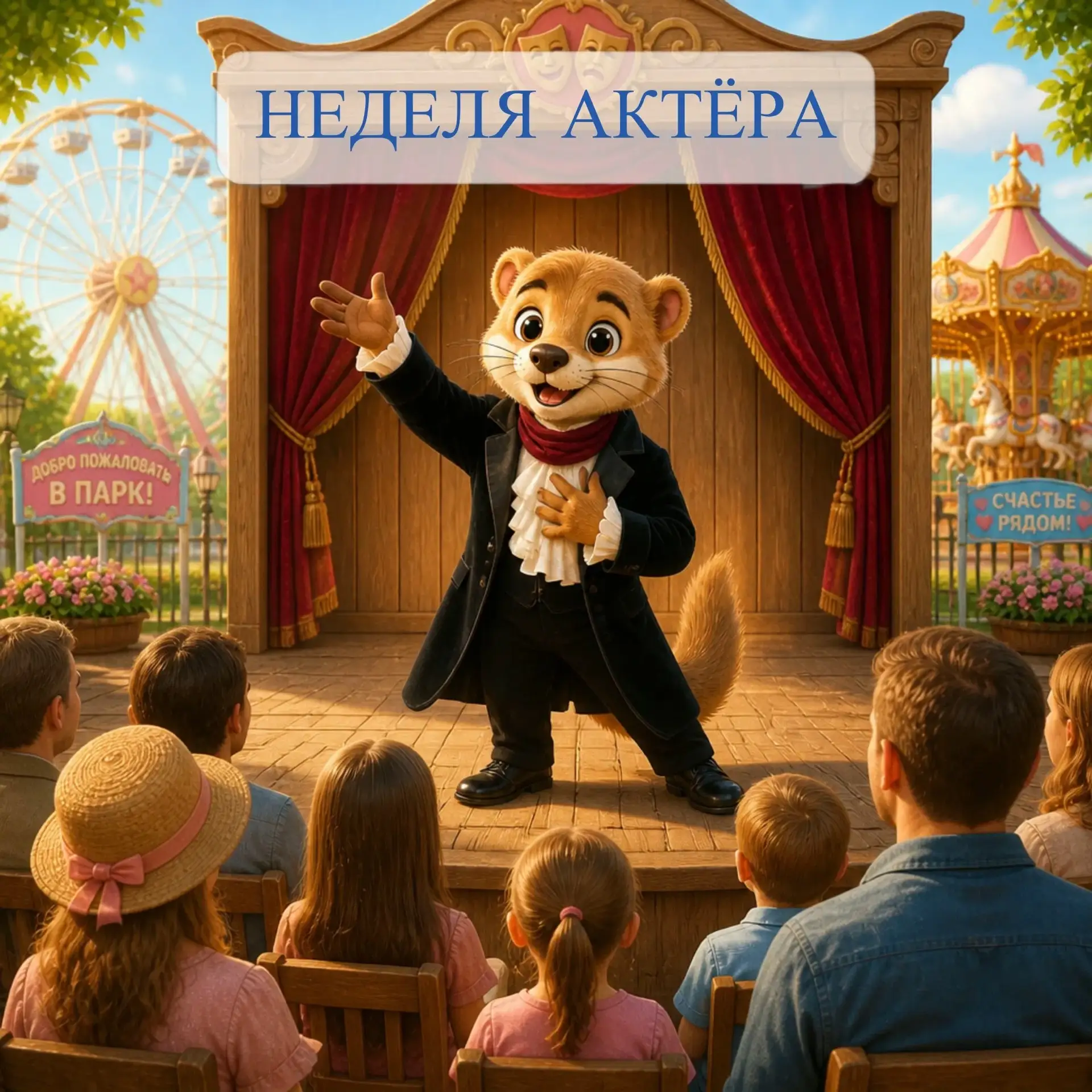 Неделя Актёра в нашем парке!🎉