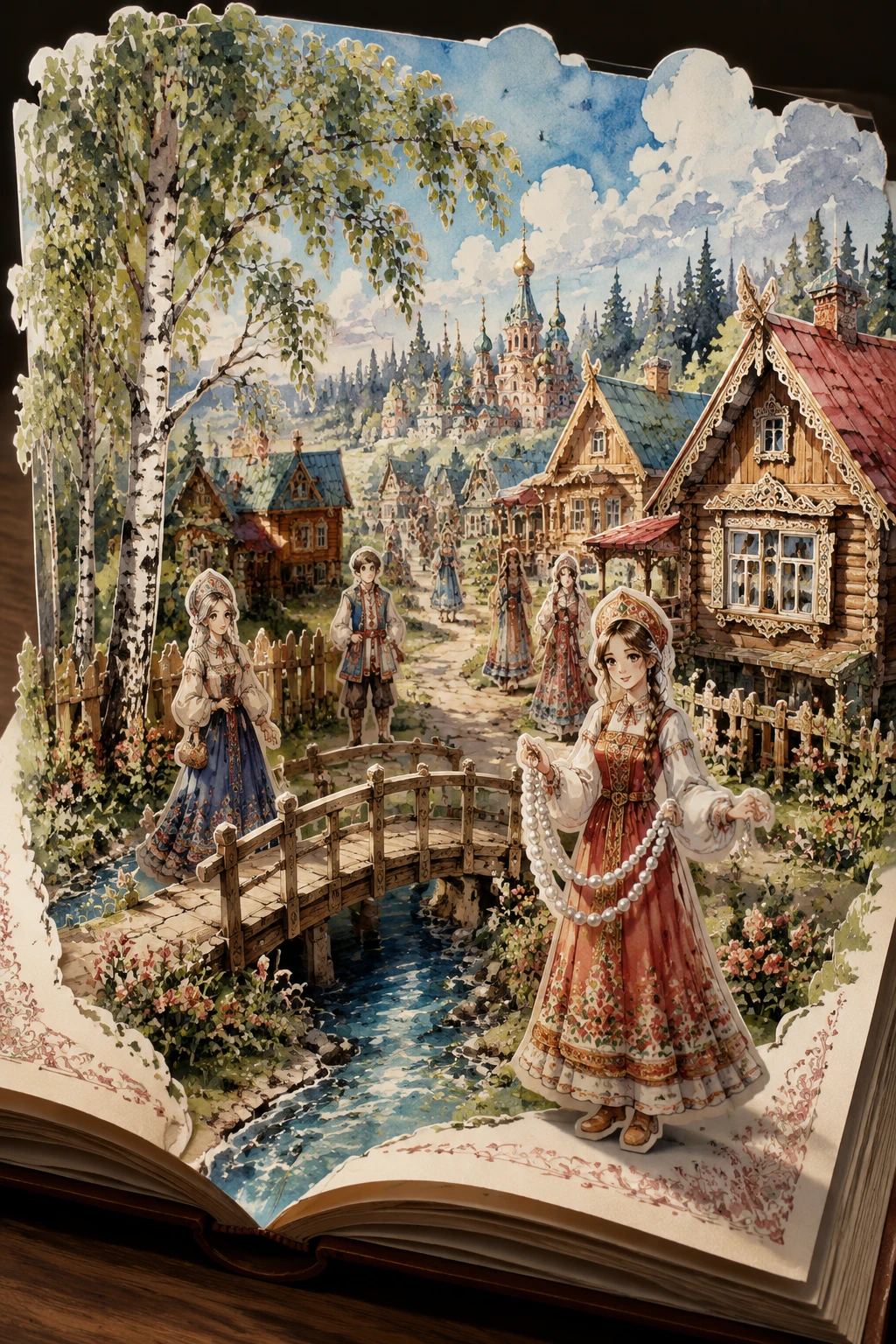 GPT Image 2. Высокодетализированная 3D-книжная иллюстрация во всплывающем окне с изобра...