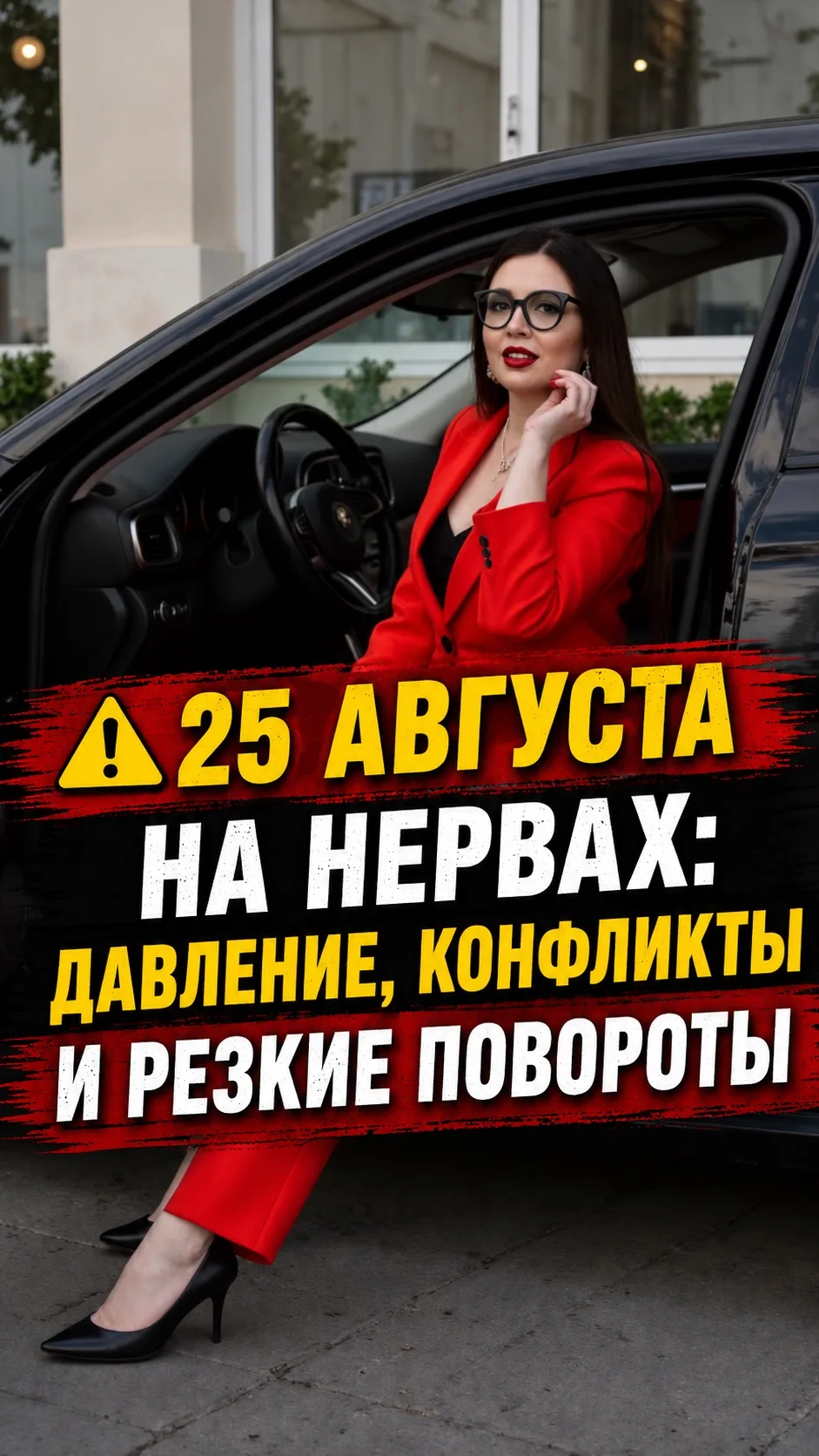 ⚠️ 25 АВГУСТА НА НЕРВАХ: ДАВЛЕНИЕ, КОНФЛИКТЫ И РЕЗКИЕ ПОВОРОТЫ