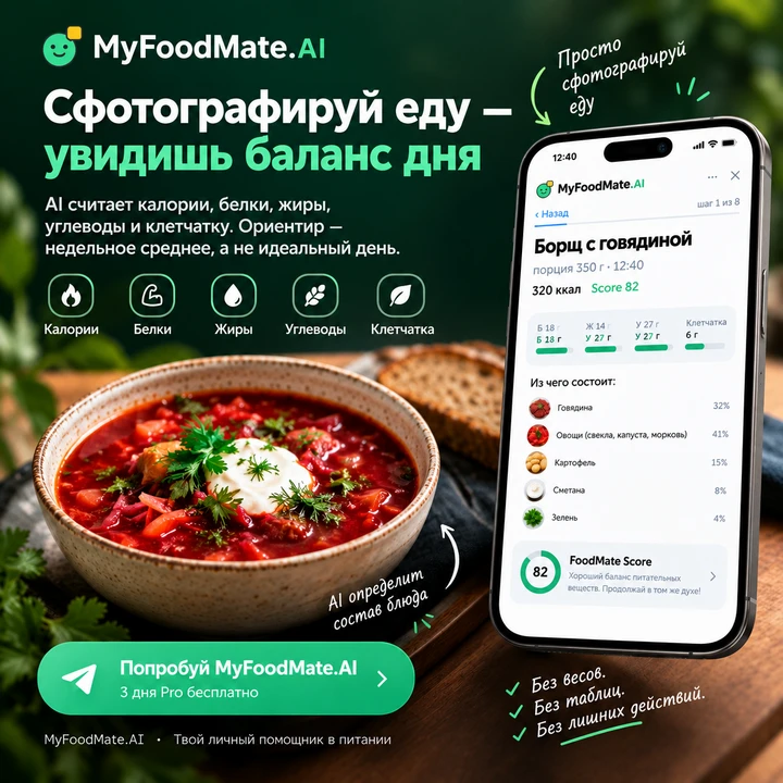 📸 Теперь калории можно считать камерой