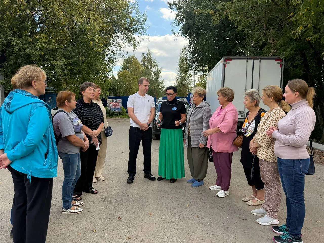 Заместитель главы городского округа Подольск Михаил Саруханов провёл обход в деревне Ор...