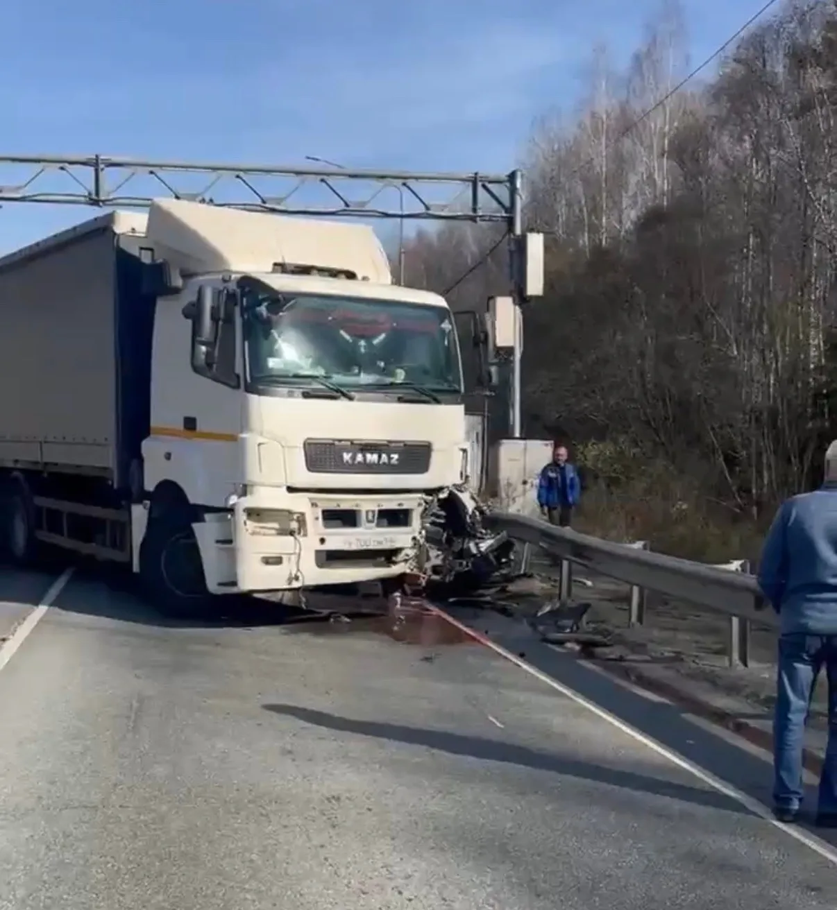 ❗️ДТП в районе весового контроля на выезде из Серова