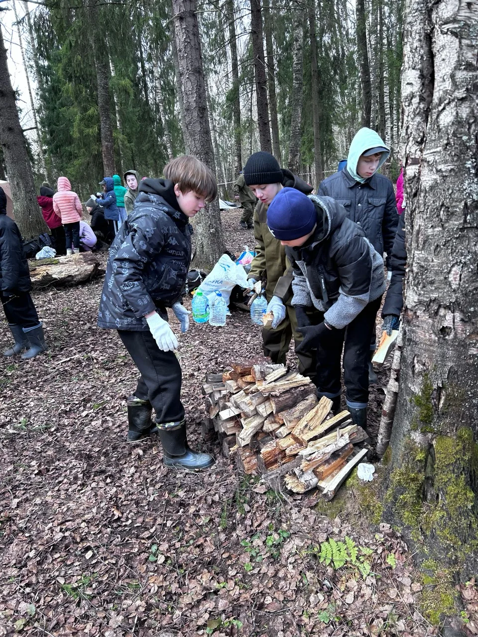 #Школа22 #Уроксинтересом  🌲 Вылазка в лес: приключения, навыки и победа! 🌲  🏕️25 апреля 2026 года на