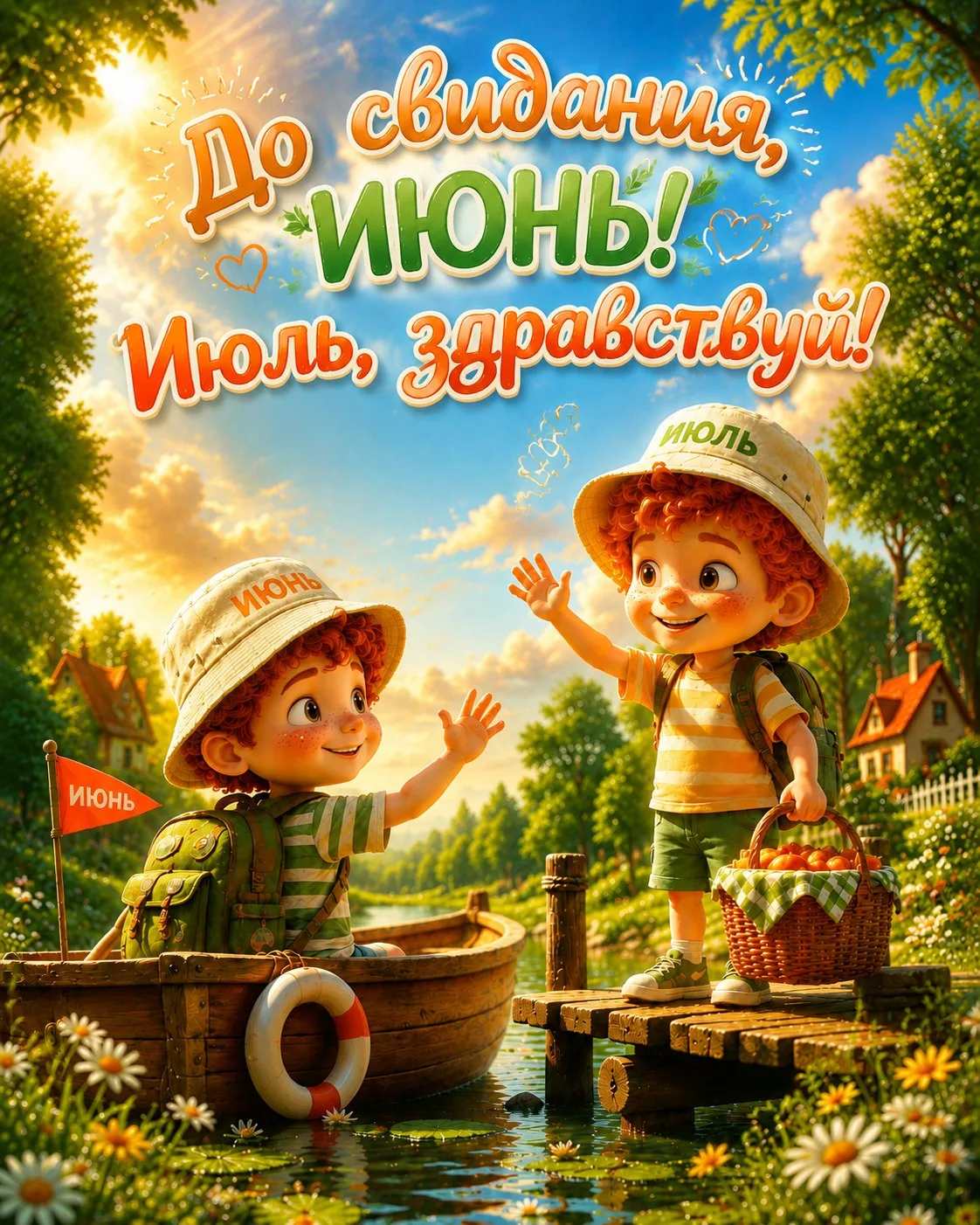 Здравствуй, июль! ☀️