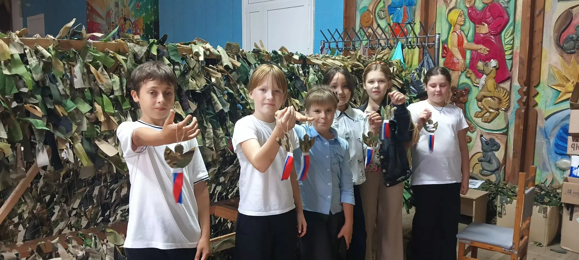 В Доме культуры станицы Старопавловской прошла тёплая и душевная акция «Подарок для сол...
