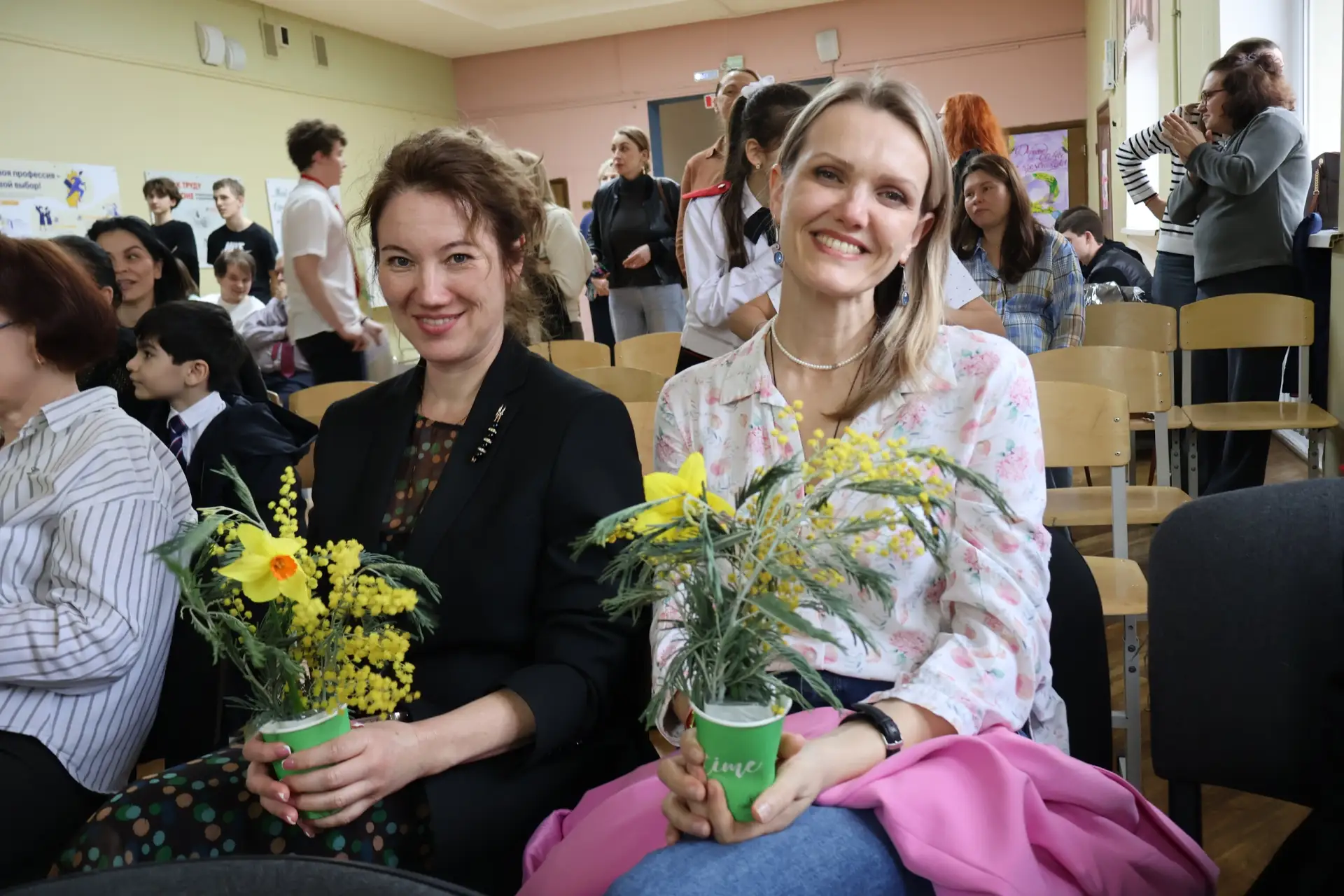 🌷 Праздничный концерт " Самым нежным!"    🎶 Сегодня в стенах нашего лицея состоялся незабываемый веч