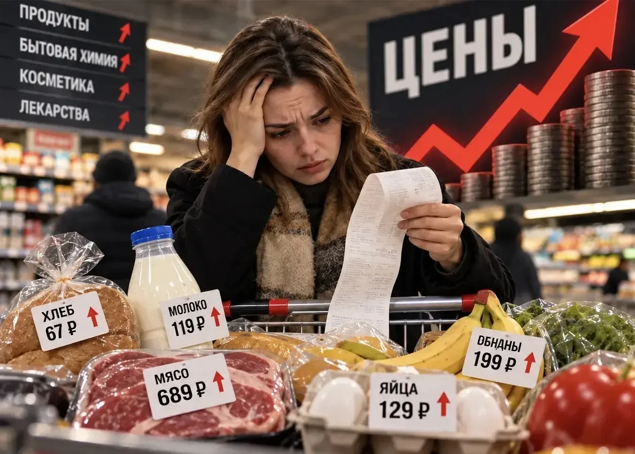 💸 Цены в России ускорились в восемь раз за неделю