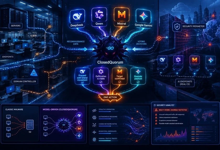 Обнаружен вредонос, управляемый моделями искусственного интеллекта