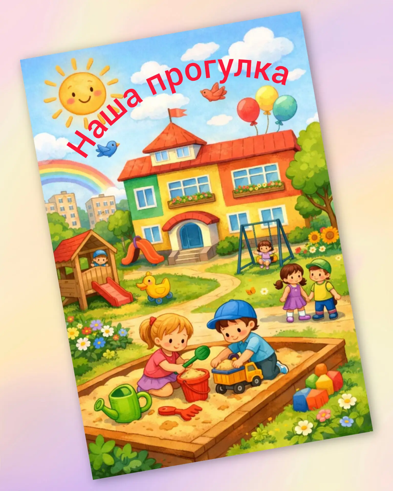 ☀️ Ура, мы на прогулке! 🌳