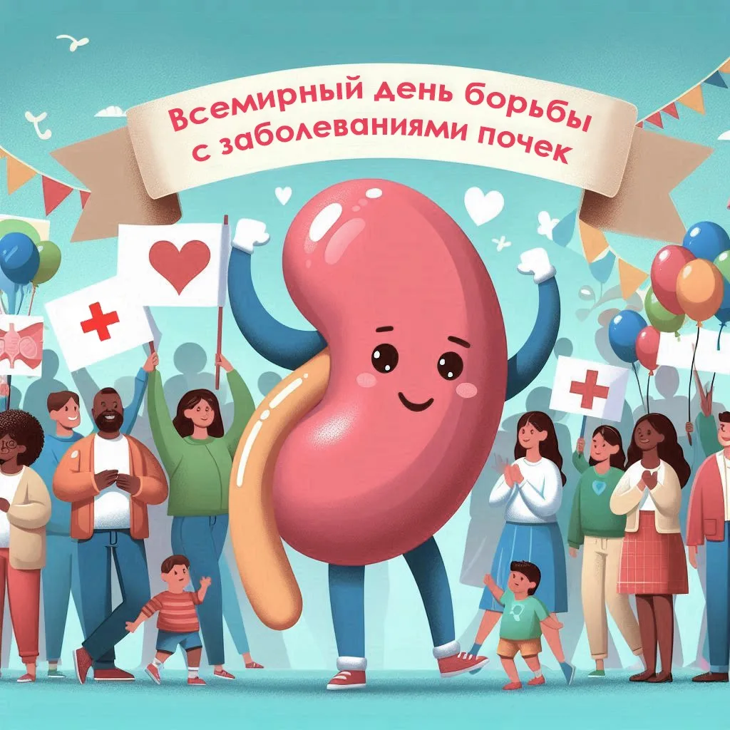 🎗️ Всемирный день борьбы с раком почки: как обнаружить «тихую» опухоль вовремя?