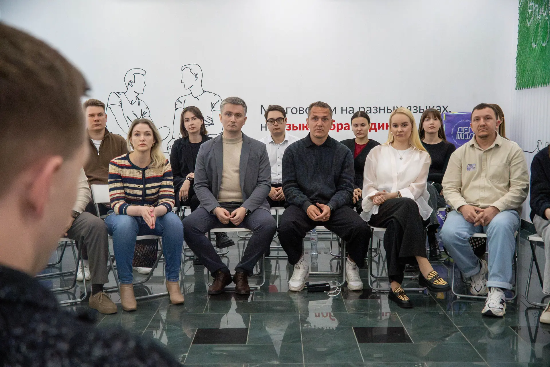 ⚡️Команда департамента молодежной политики Кубани встретилась с лидером волонтерского движения  В Це