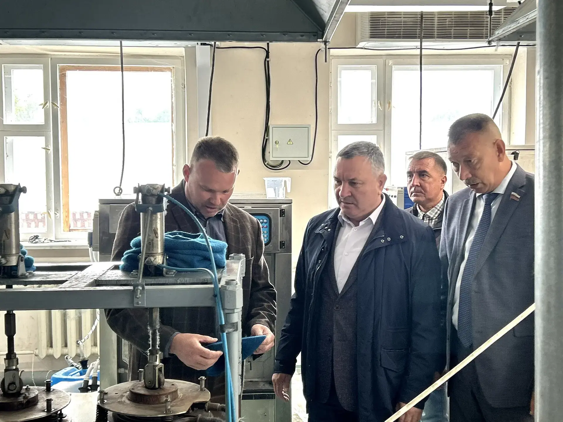 📌Рабочая встреча главы местного самоуправления Е.А. Шамина с главным федеральным инспе...