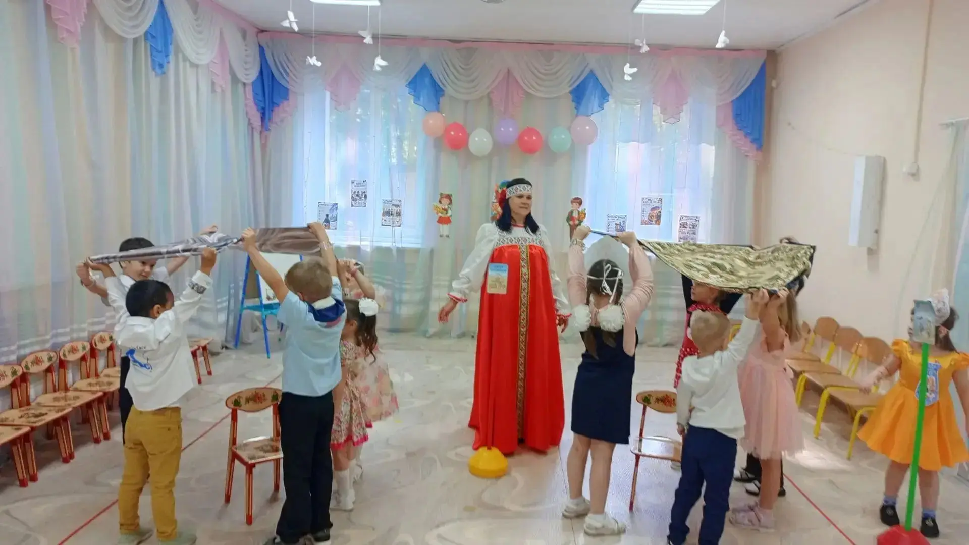 День знаний  в подготовительной группе "Звёздочки".