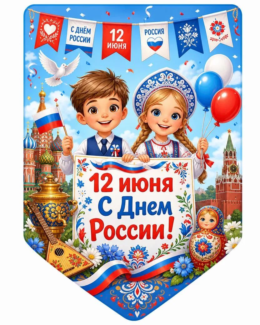 🎈 12 июня — День России!