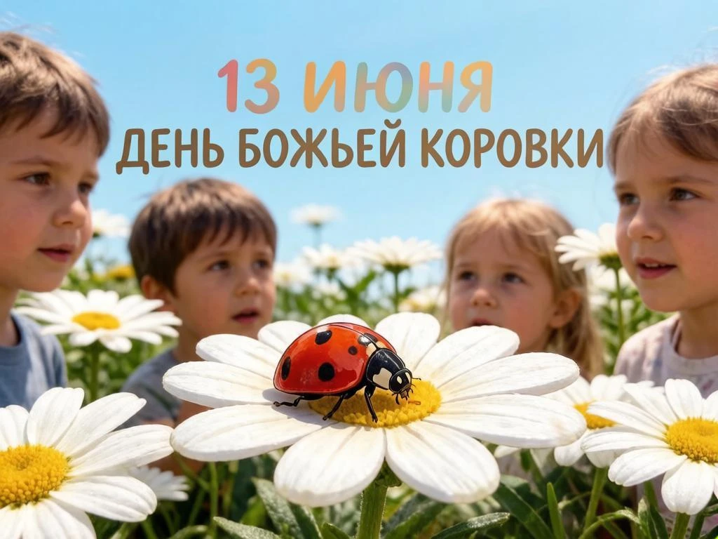 🐞🐞🐞
13 июня отмечается День божьей коровки
🐞🐞🐞
Этот маленький жучок с детства ассоциируется у 
