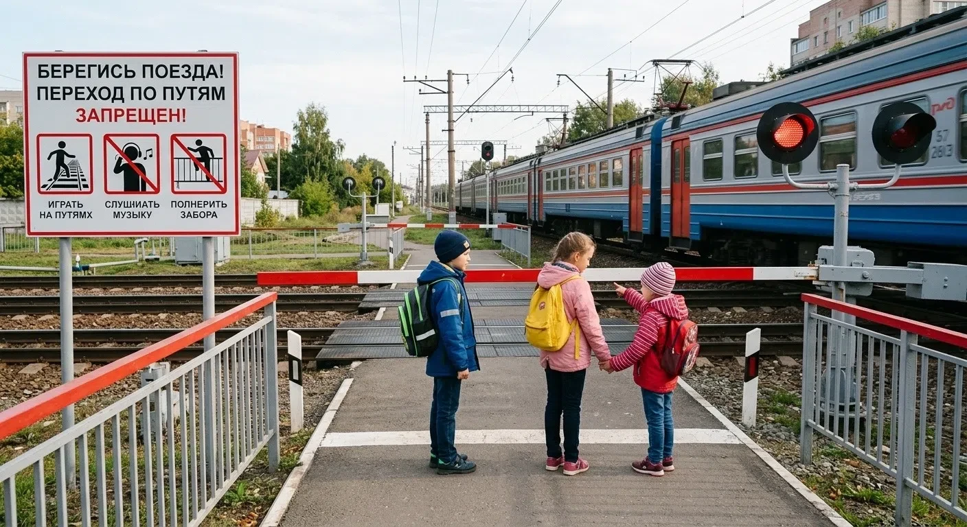 Безопасность на железной дороге: Памятка для школьников и их родителей