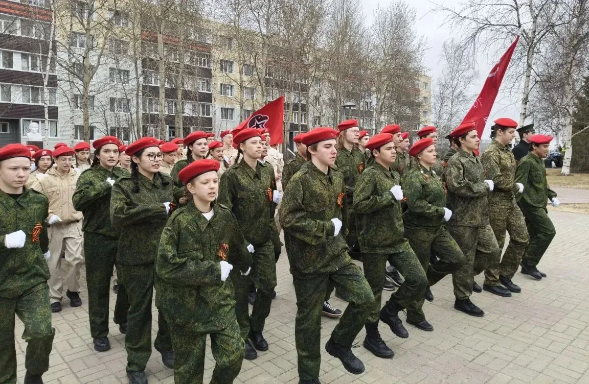 Сегодня, в честь празднования 81-й годовщины победы в Великой отечественной войне, прош...