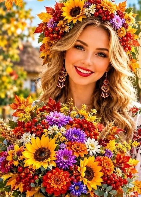 Мне нравятся осенние цветы,