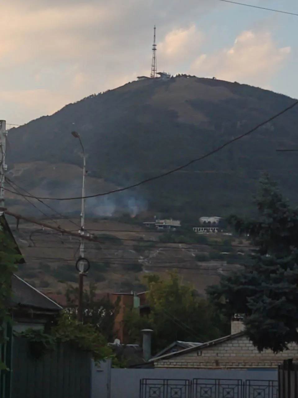 Опять горит Машук🤬 - от очевидцев