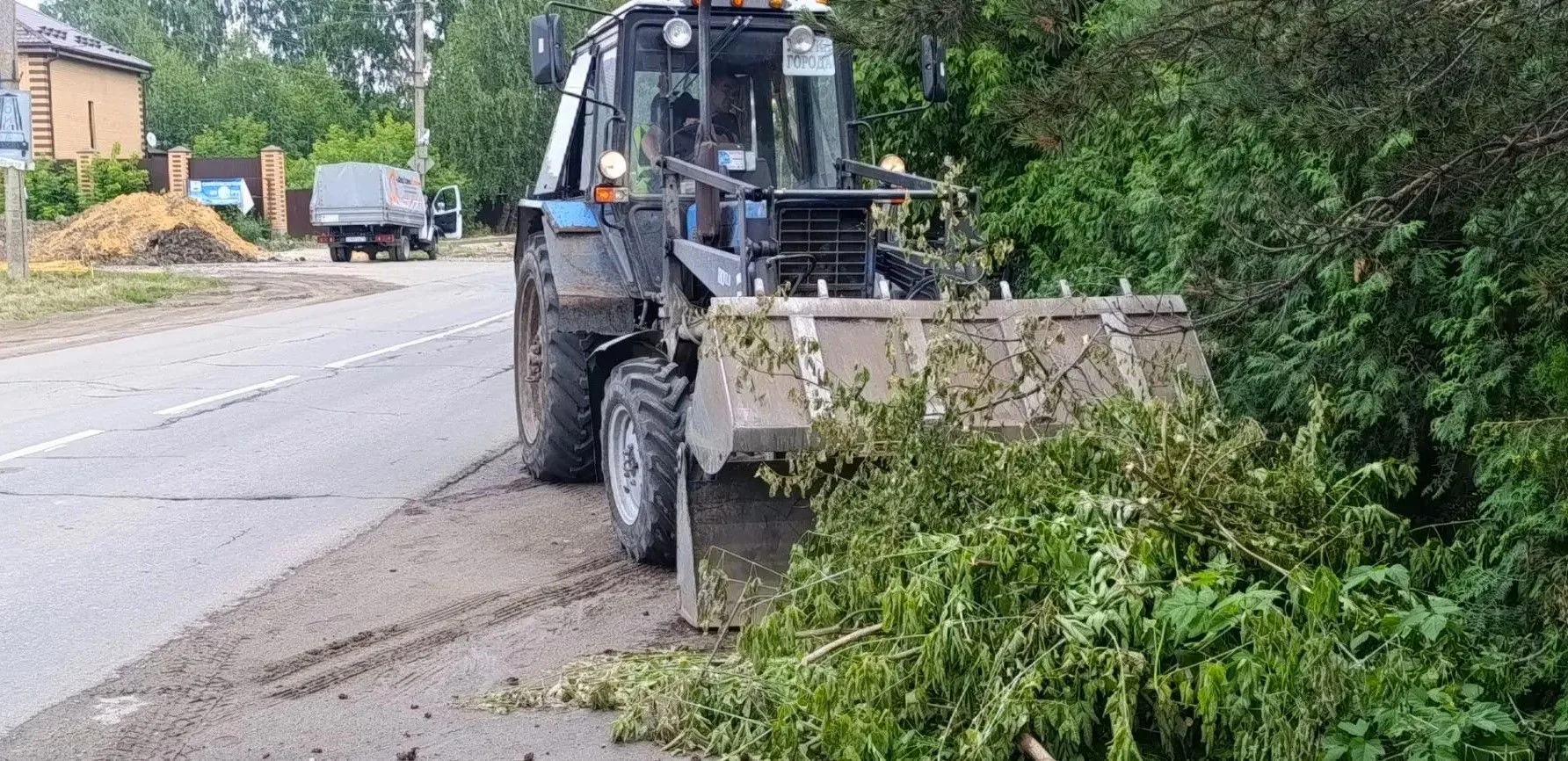 🧹 В Щекинском районе продолжается благоустройство