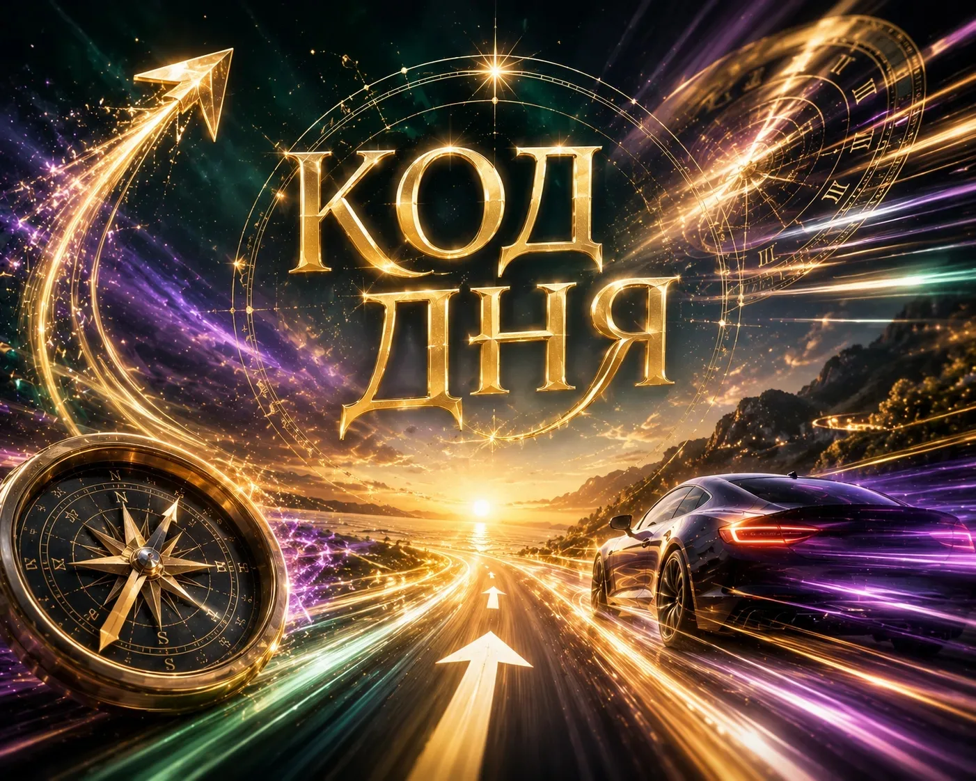 КОД ДНЯ 🧩

🌿 Общая энергия дня
Сегодня не время долго размышлять — время действовать. Энергия семе