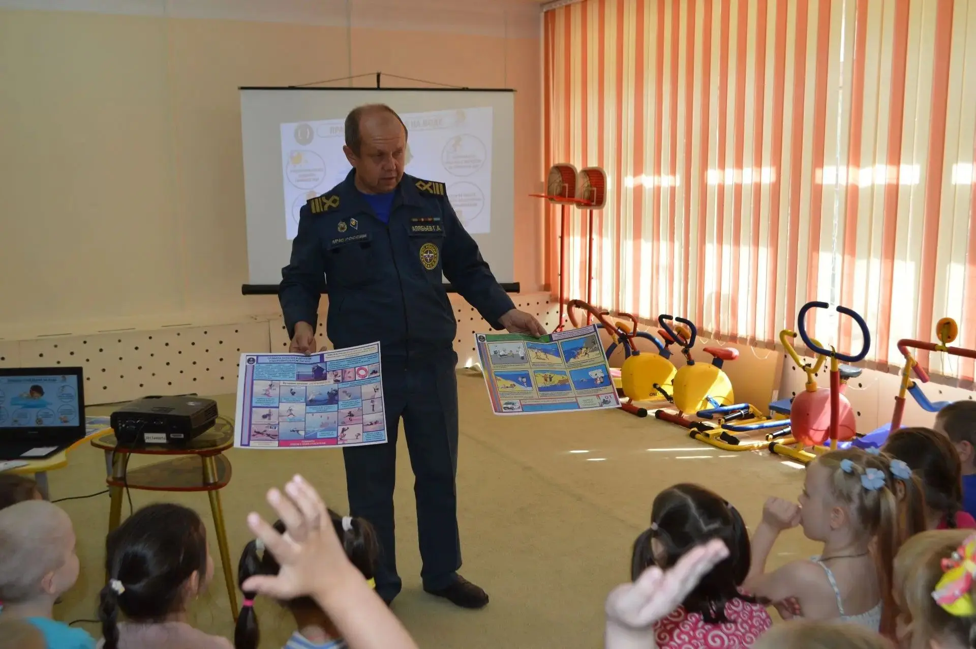 🆘 «Внимание: водоём!» — урок безопасности для будущих спасателей