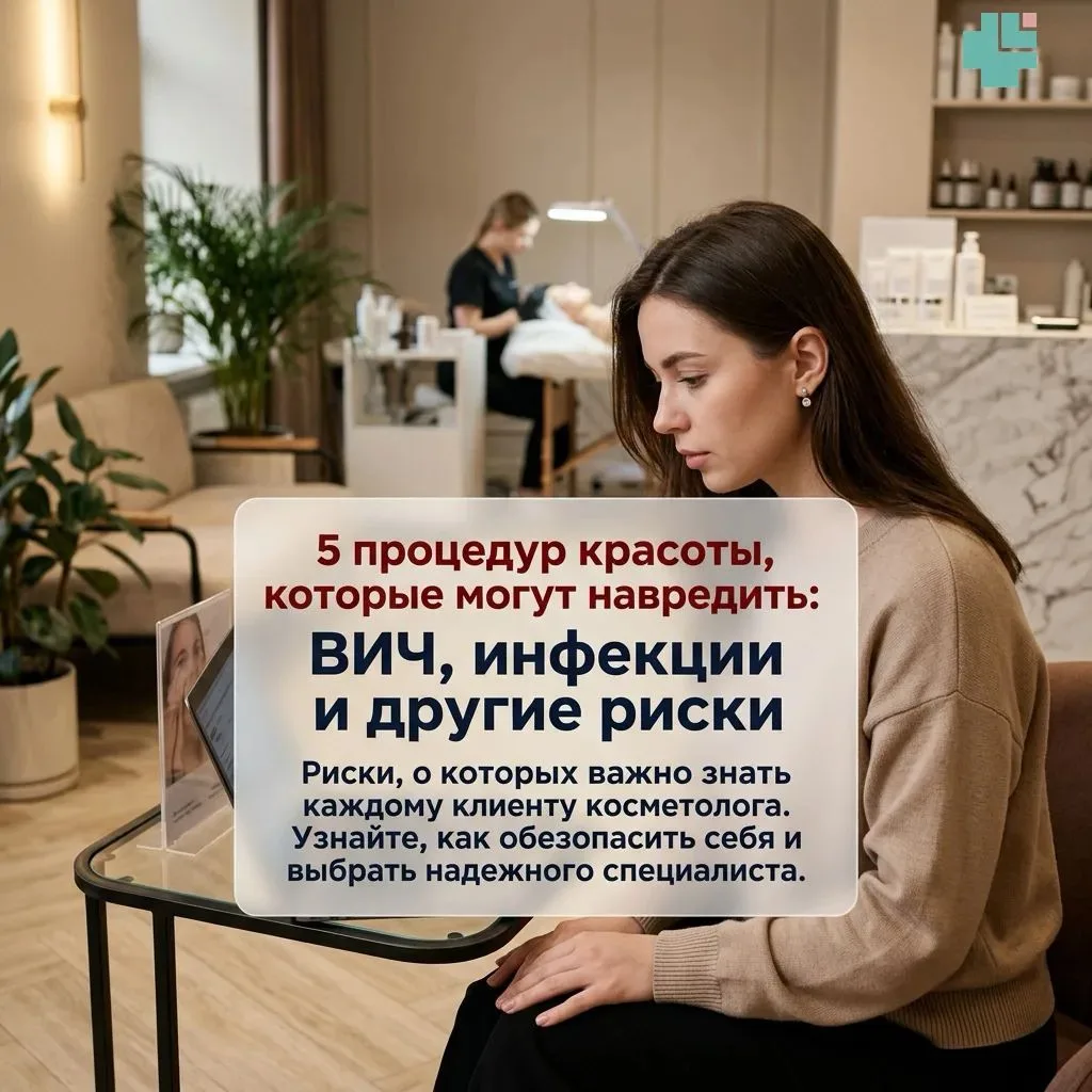 5 процедур красоты, которые могут навредить: ВИЧ, инфекции и другие риски
