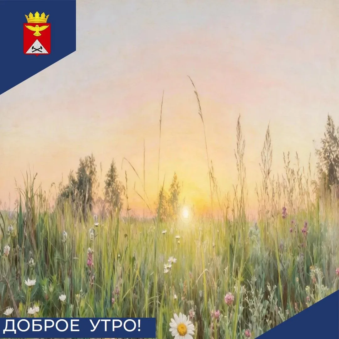 Доброе утро, Юргамышский округ! ☀️🌿+18 в тени, на небе ни облачка — лето дарит нам идеальный понеде