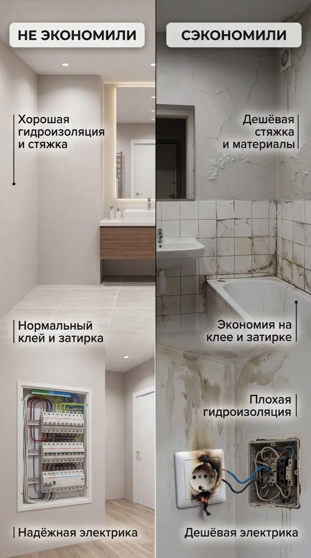 Материалы, которые прощают ошибки: где можно сэкономить, а где это аукнется  Мы все любим разумную э