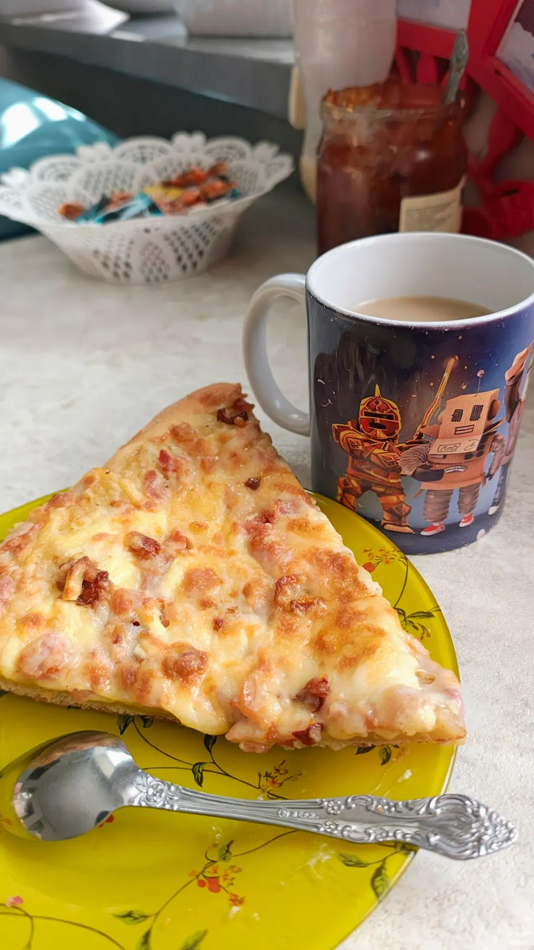 Доброе утречко ☕🍕