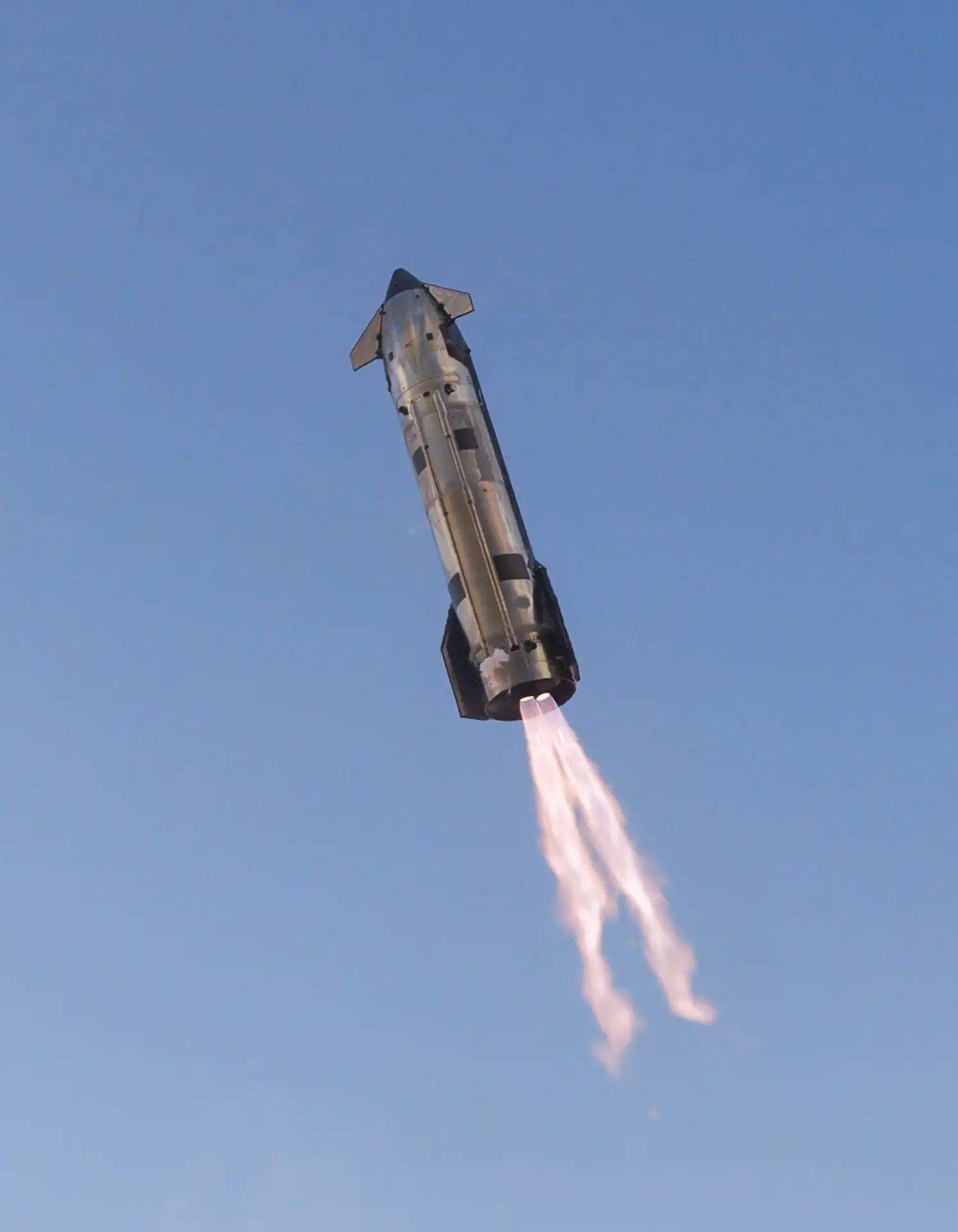 Новые кадры посадки Starship S39 в Индийском океане. Особенность этого теста, что впервые за много п