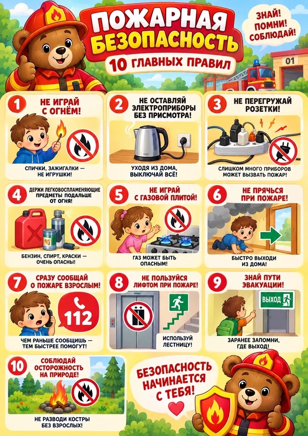 Уголок безопасности