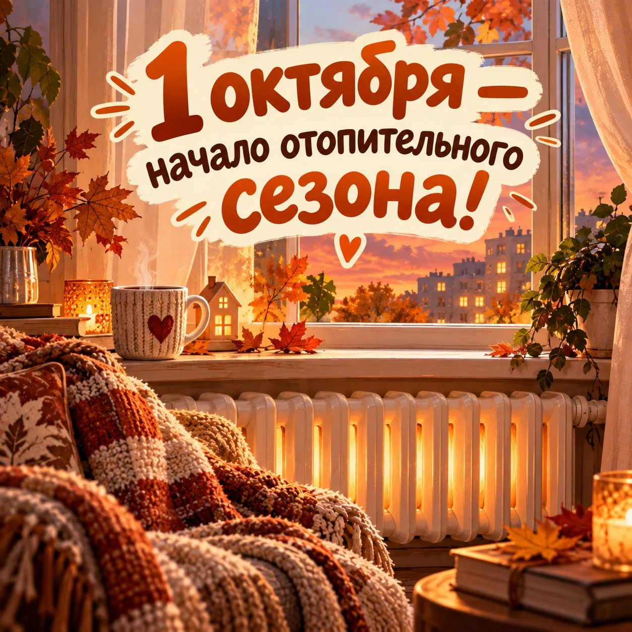 То, чего многие очень ждали последние дни — завтра в городе начнут включать отопление!